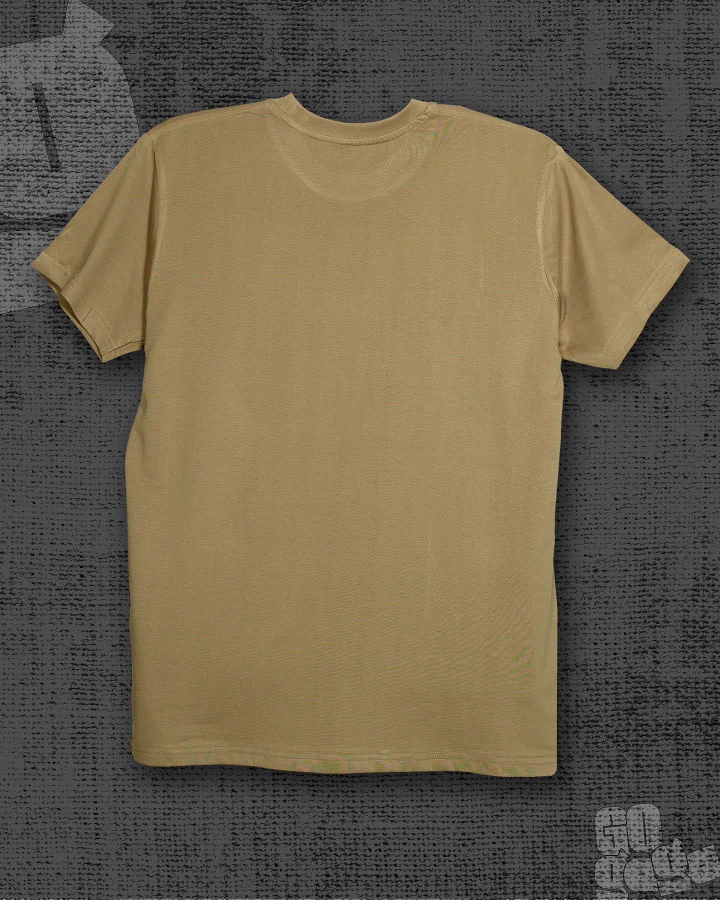 Basic Dark Beige Classic Fit T-shirt