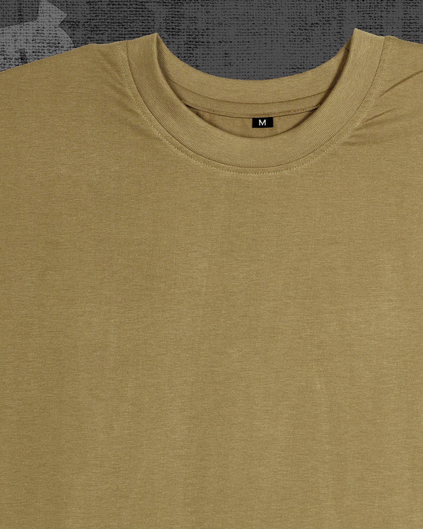 Basic Dark Beige Classic Fit T-shirt