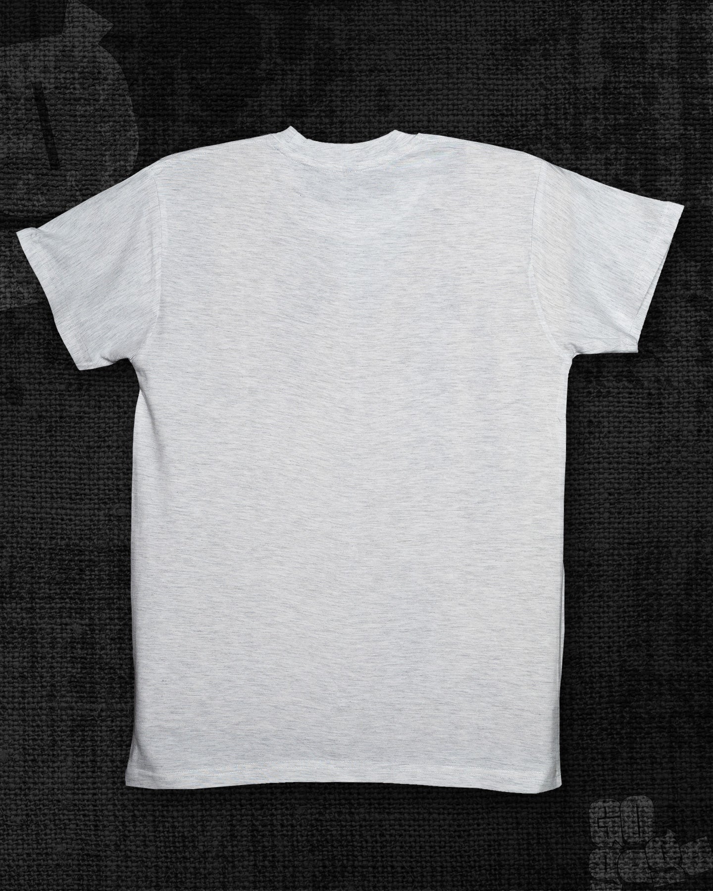 Basic Melange White Classic Fit T-shirt
