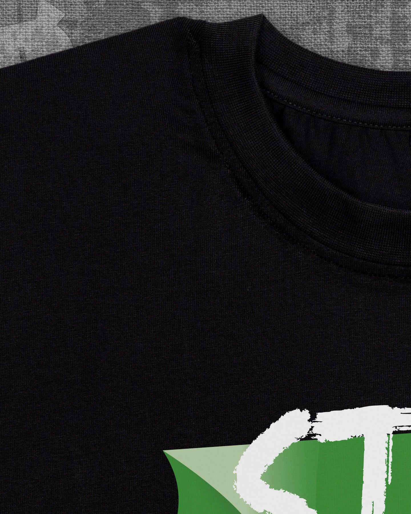 Stay true Black Classic Fit T-shirt