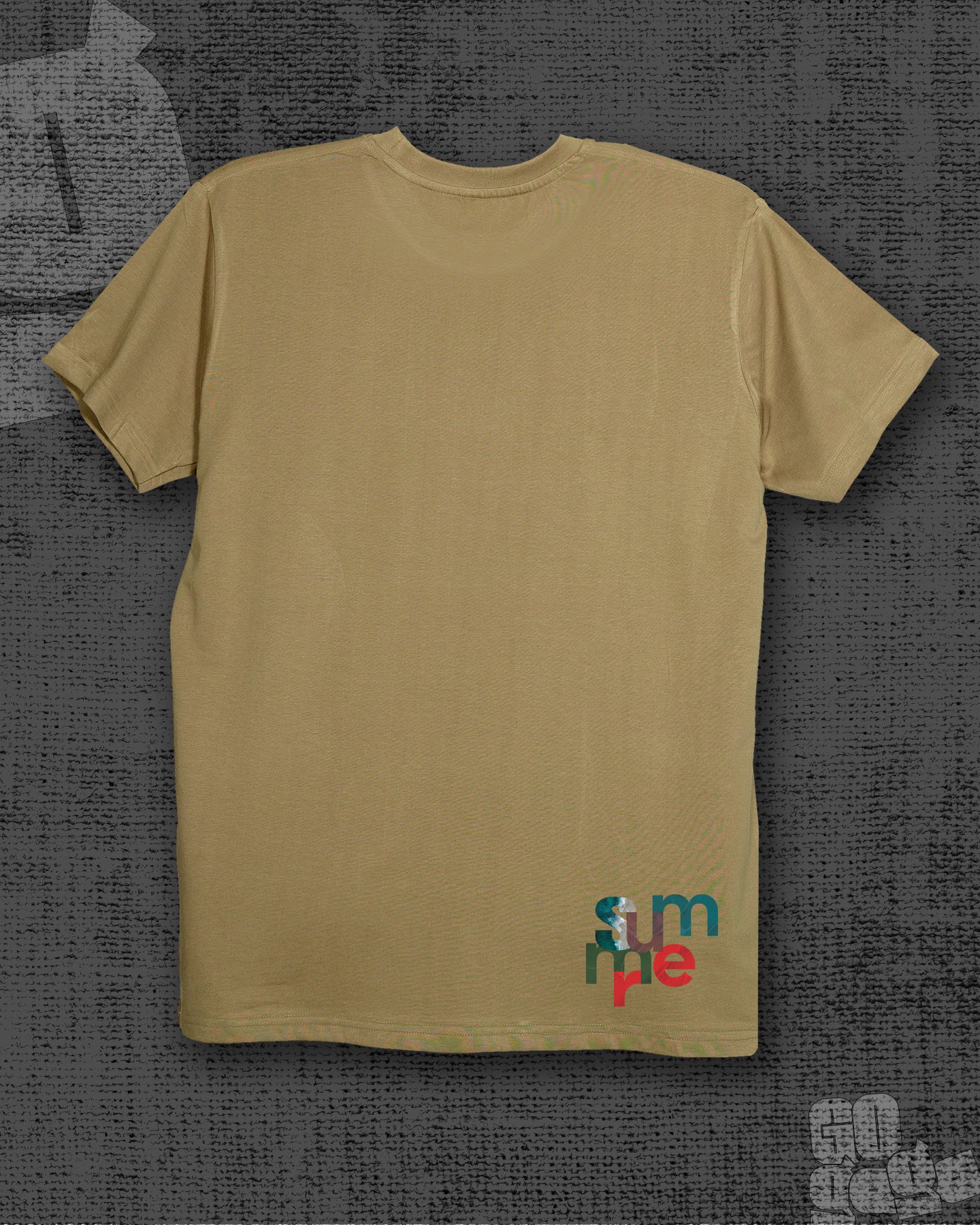 Summer Dark Beige Classic Fit T-shirt