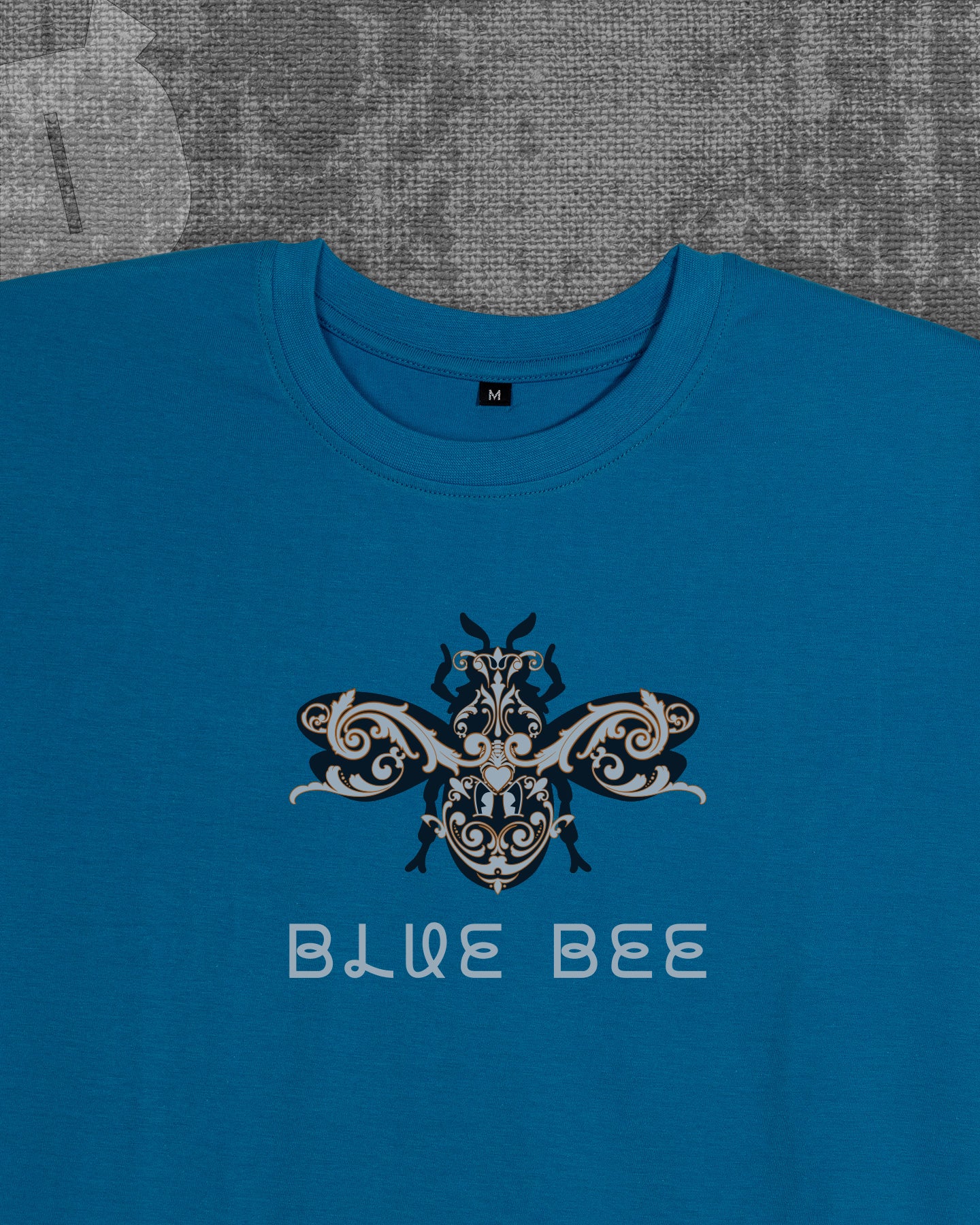 Blue Bee Indian Blue Classic Fit T-shirt