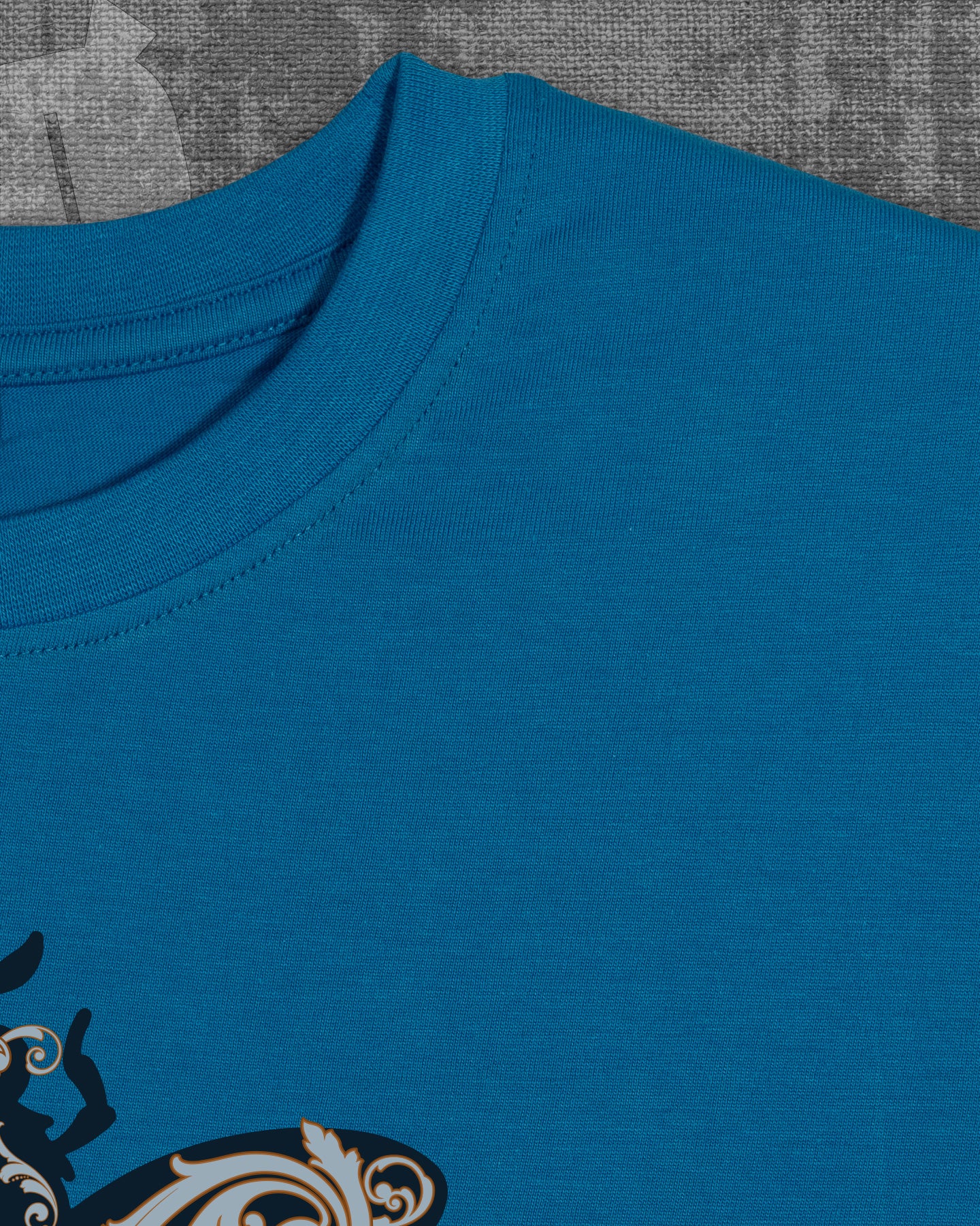 Blue Bee Indian Blue Classic Fit T-shirt