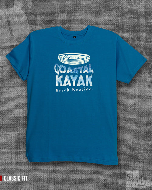 Kayak Indian Blue Classic Fit T-shirt