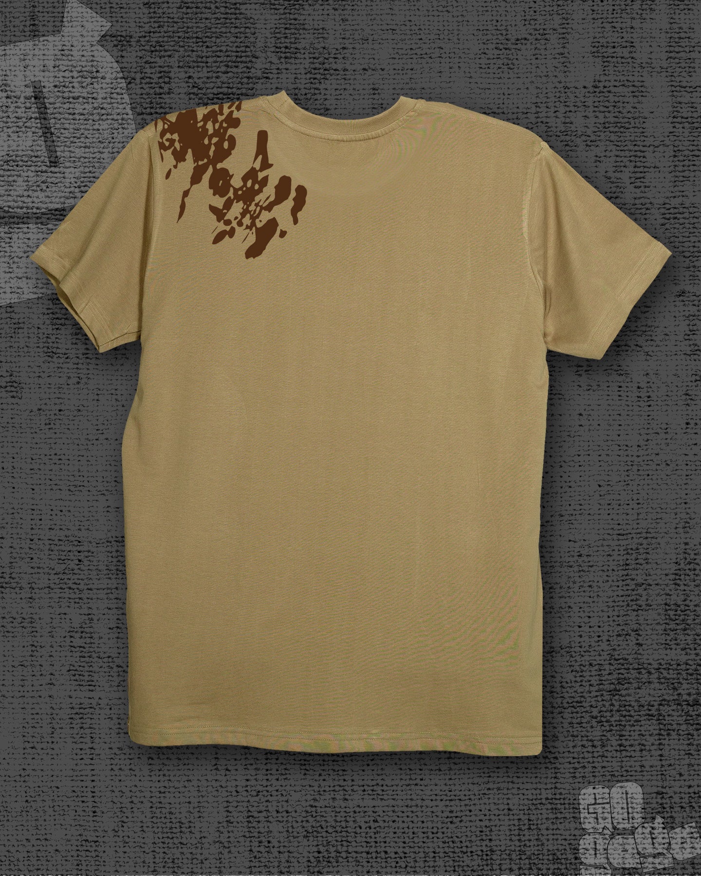 Minimalist vibes Dark Beige Classic Fit T-shirt