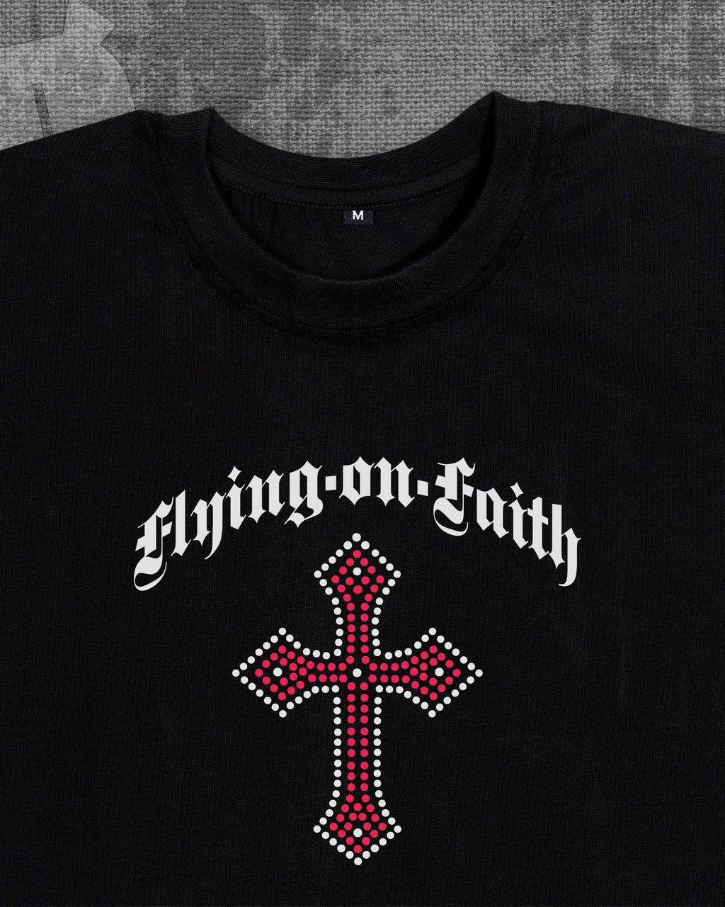 Flying on faith Black Classic Fit T-shirt