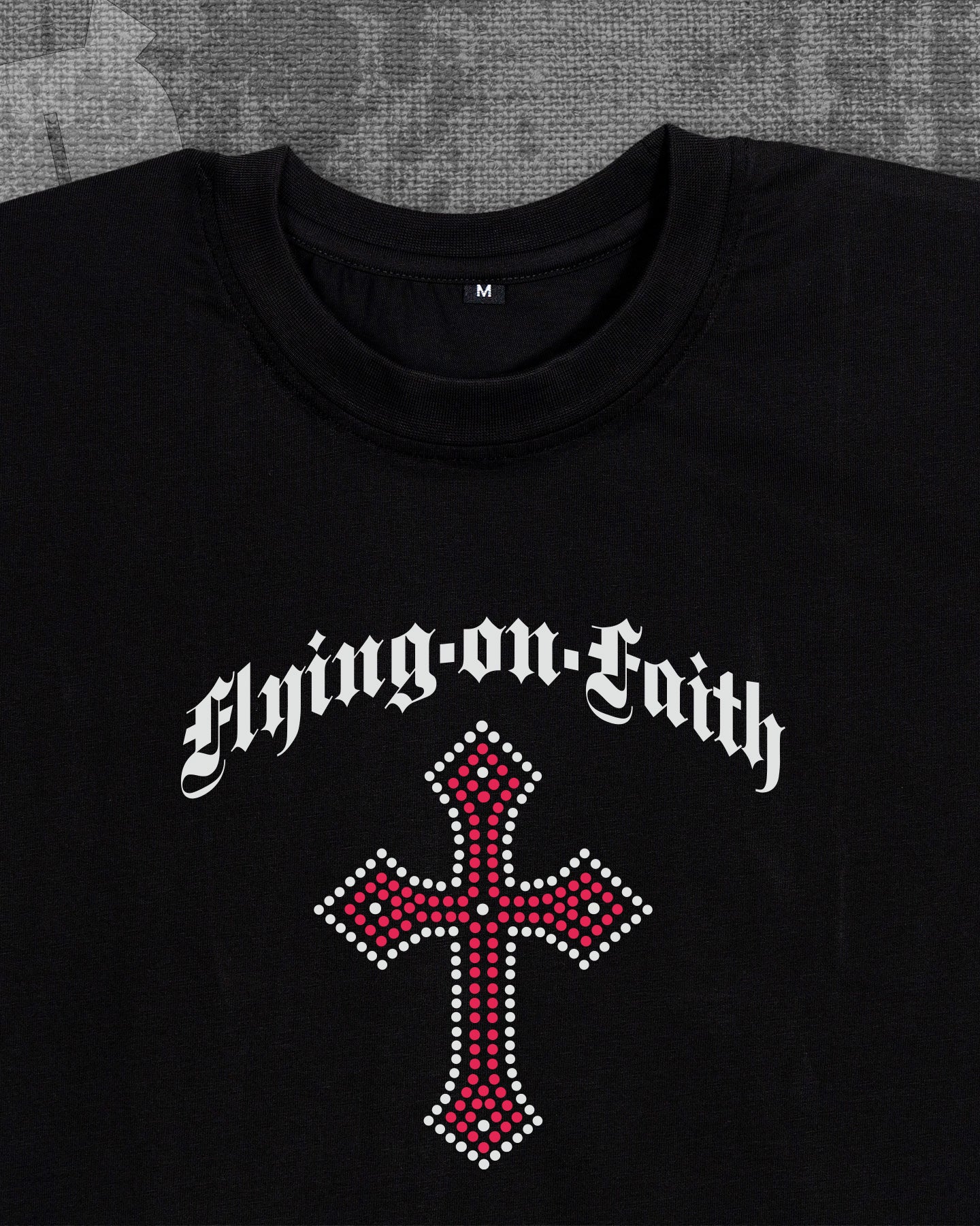 Flying on faith Black Classic Fit T-shirt