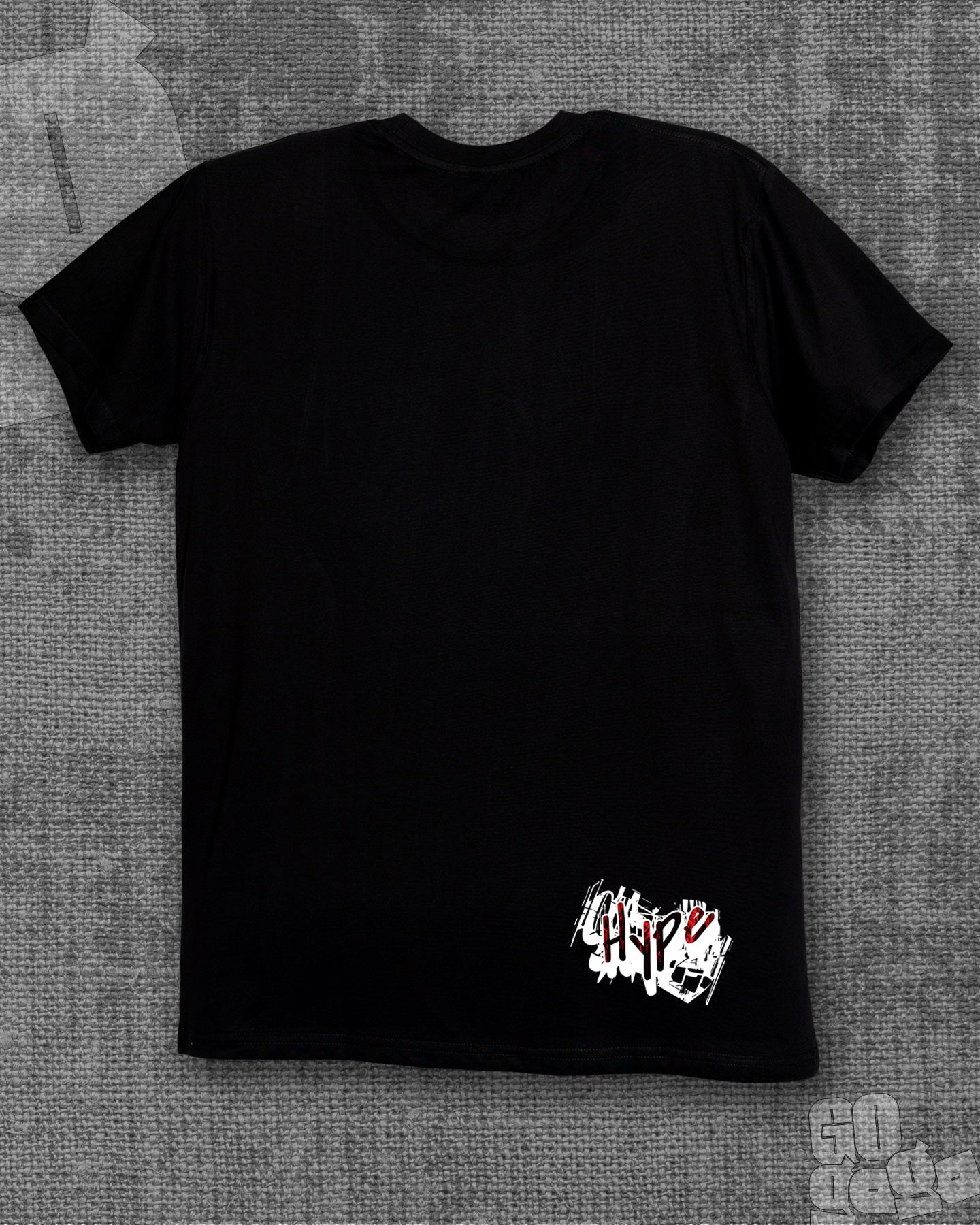 Hype Black Classic Fit T-shirt