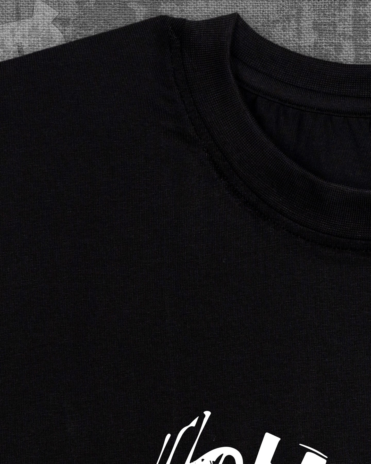 Hype Black Classic Fit T-shirt