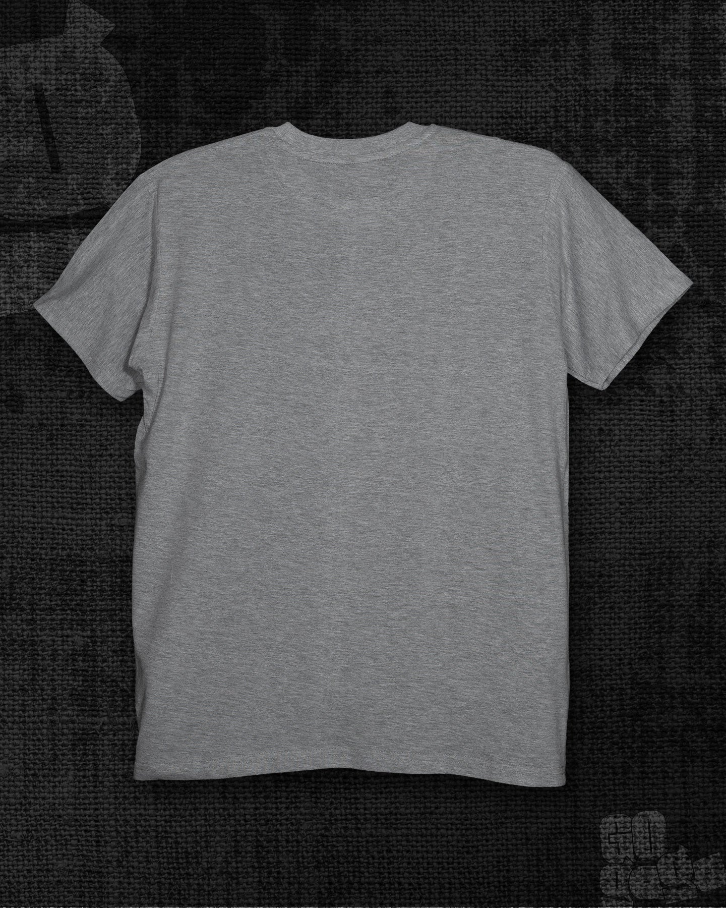 Defend  Melange Grey Classic Fit T-shirt