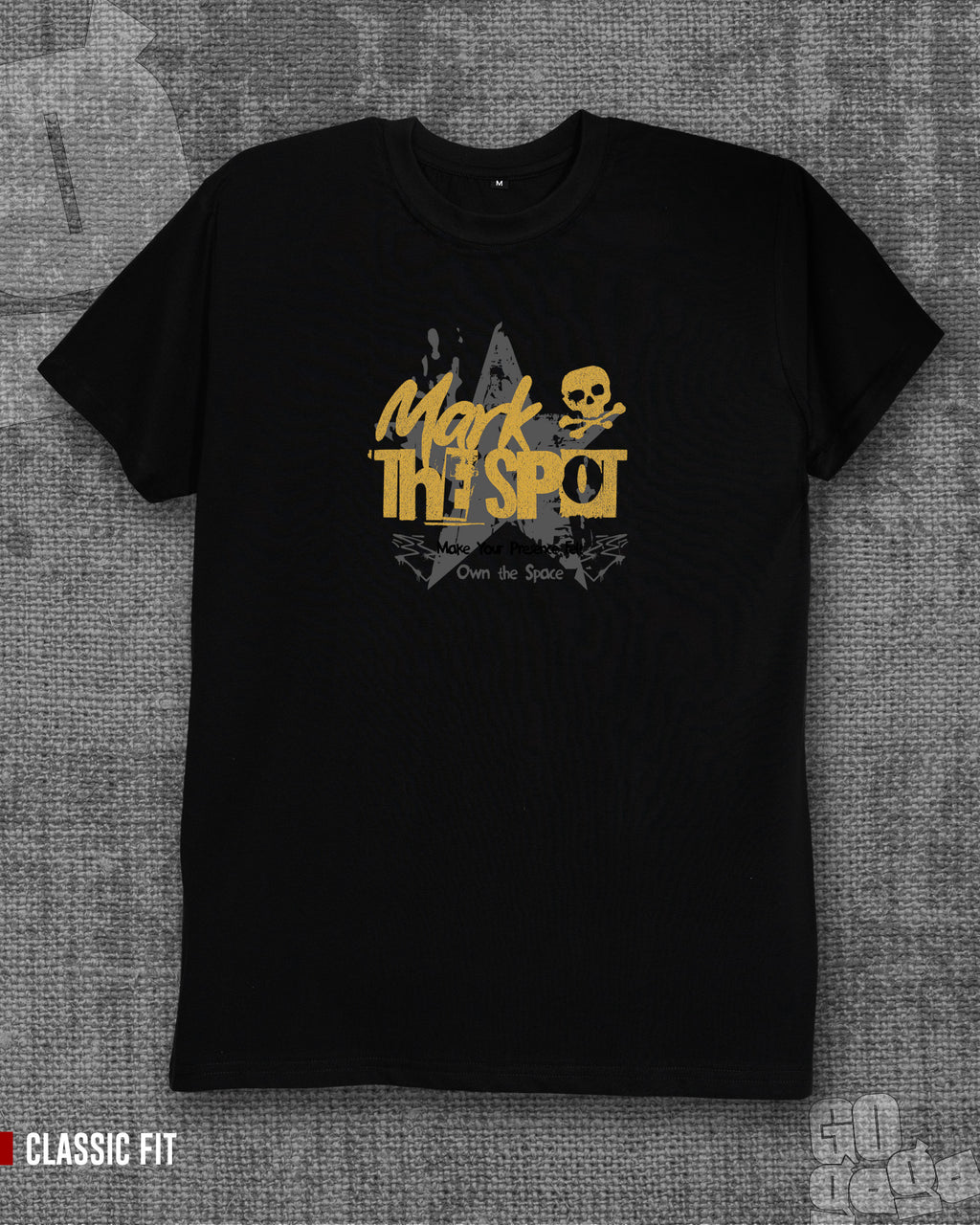 Mark the spot Black Classic Fit T-shirt