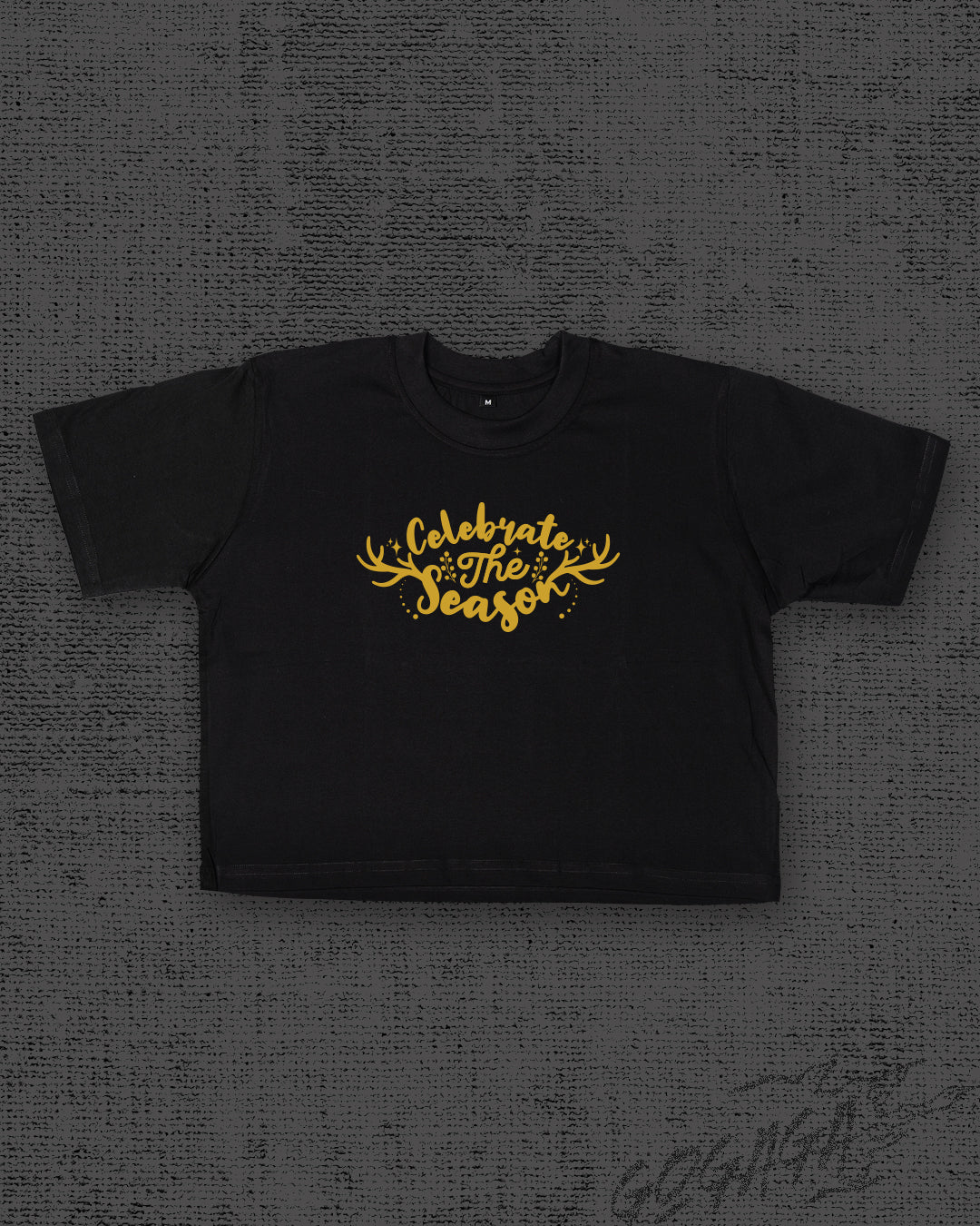 Celebrate Black Crop Top