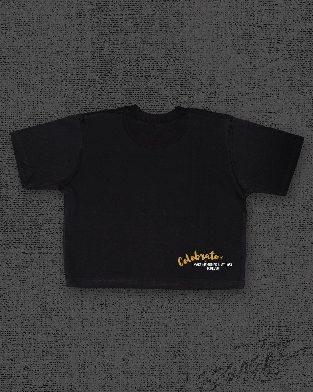 Celebrate Black Crop Top