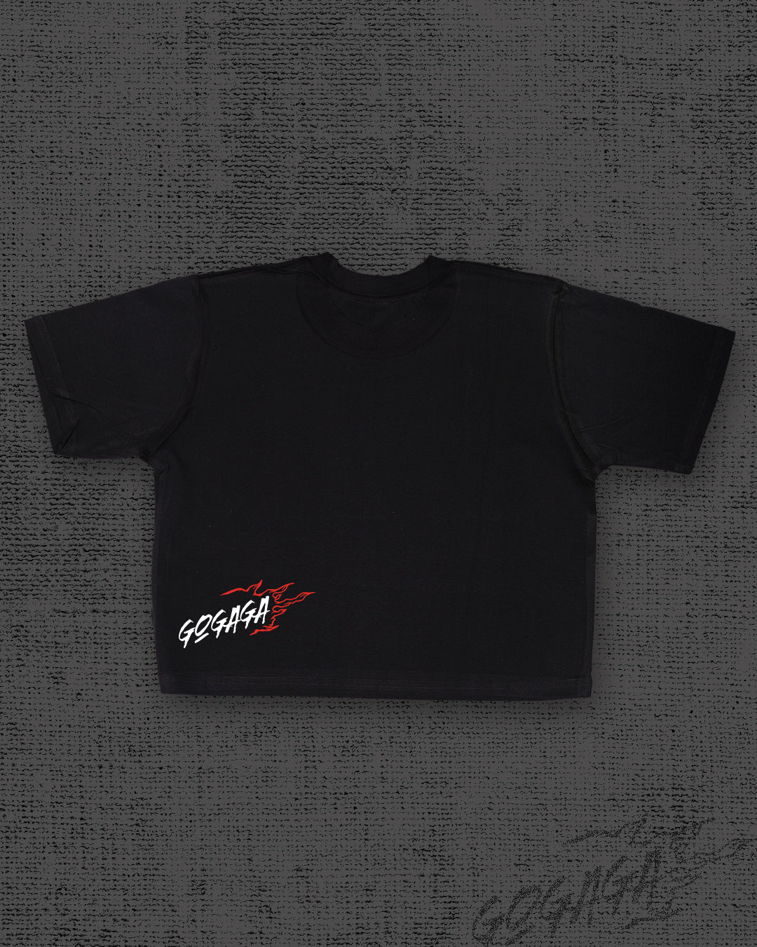 Gogaga Black Crop Top