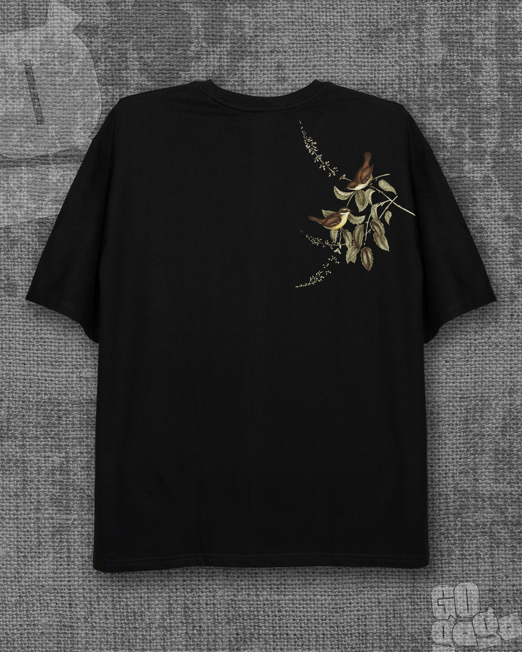 Embrace Black Heavyweight Oversized T-shirt