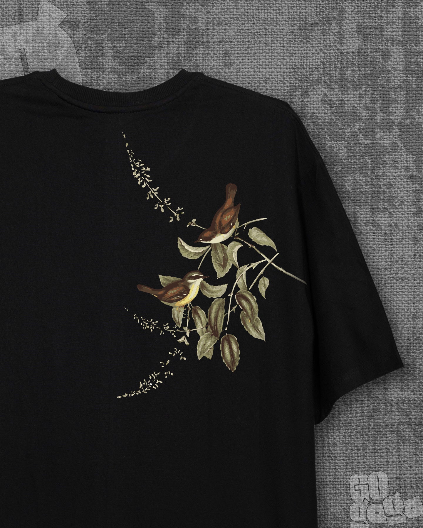 Embrace Black Heavyweight Oversized T-shirt