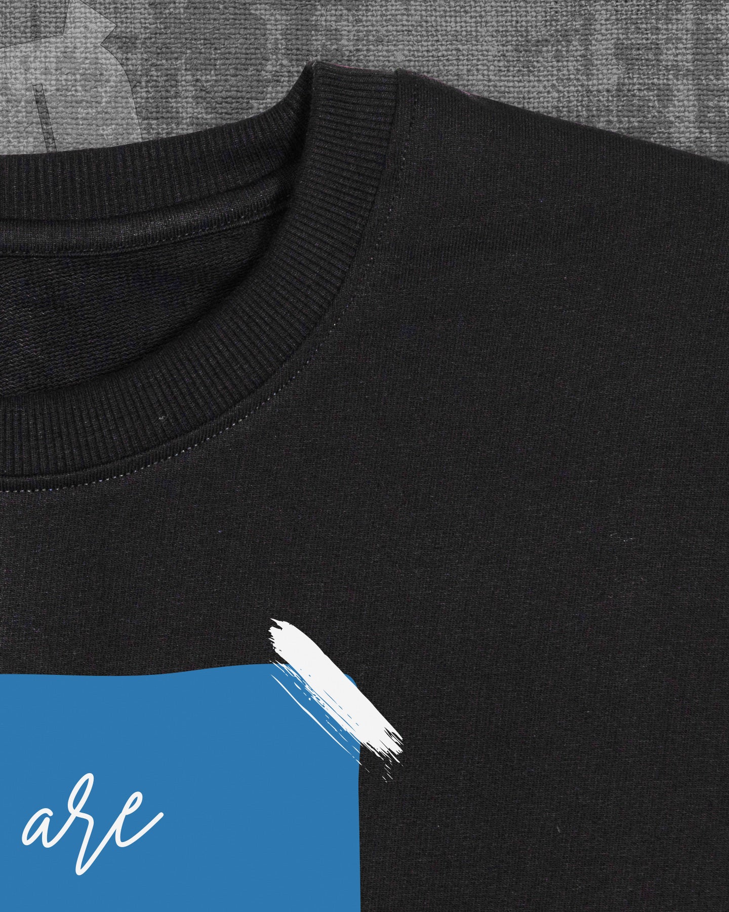 You are my happy place Black Heavyweight Oversized T-shirt