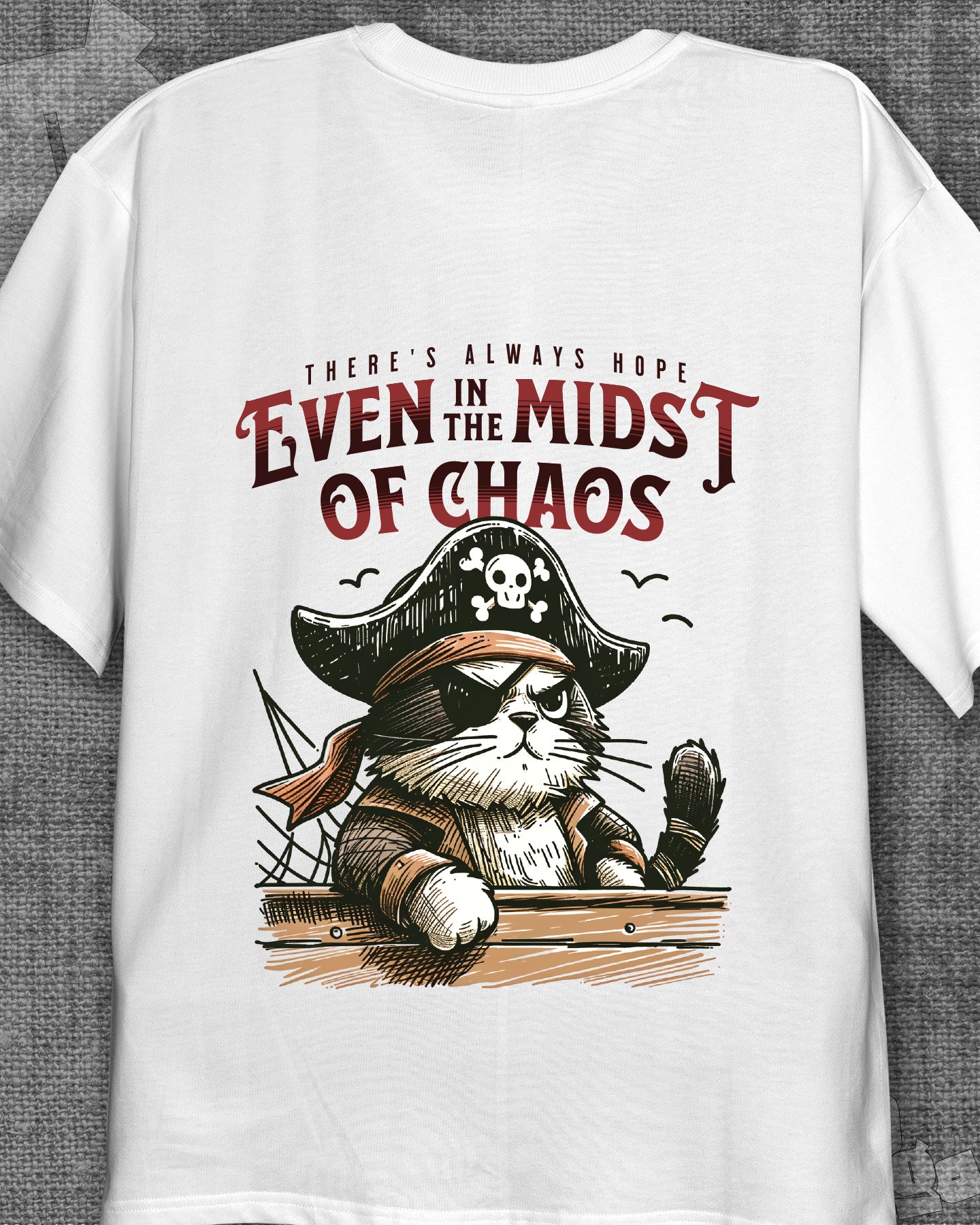 HOPE White Oversized T-shirt