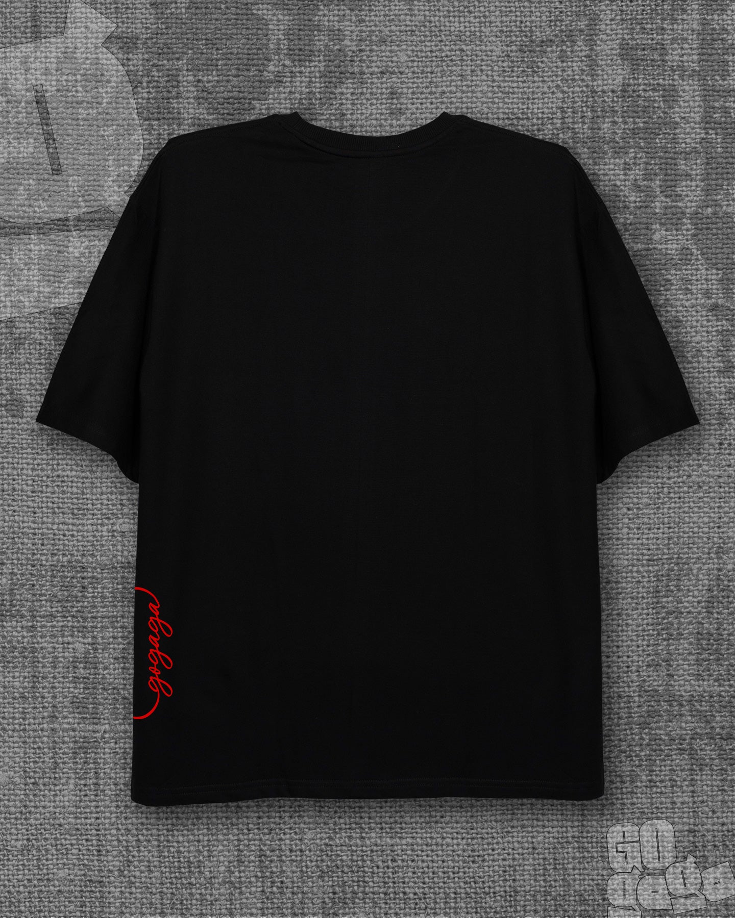 Nightmare Black Oversized T-shirt