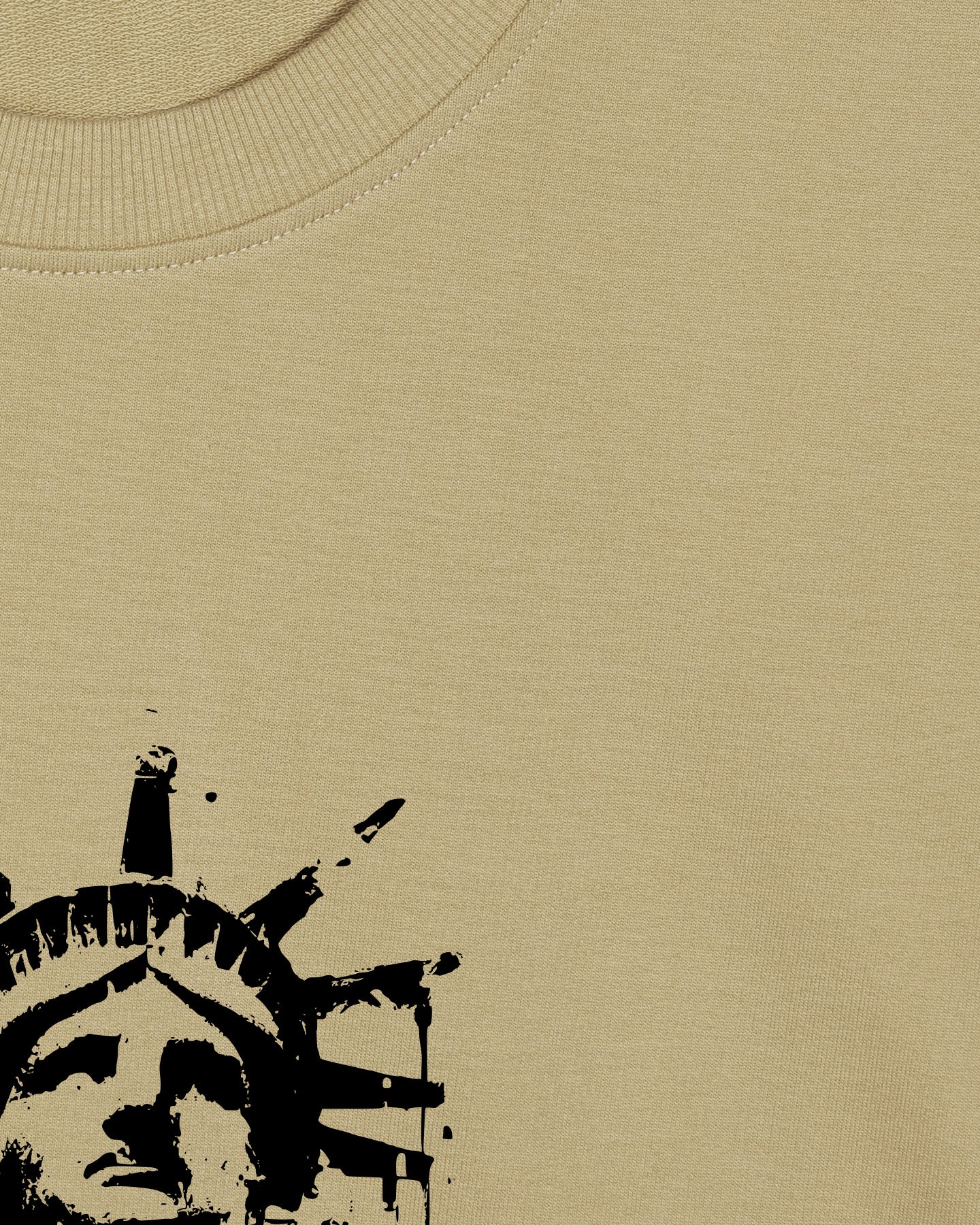 Liberty Beige Oversized T-shirt