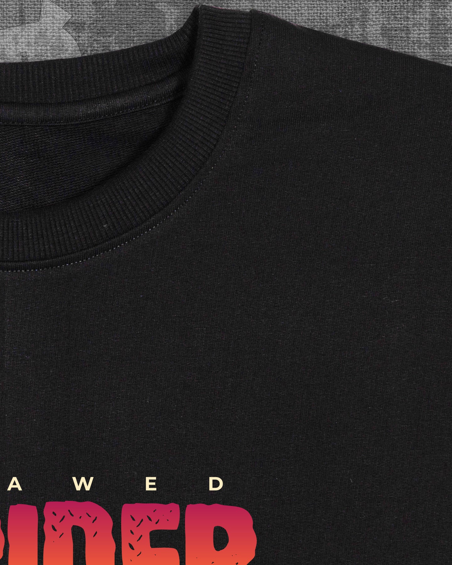 Outrider Black Oversized T-shirt