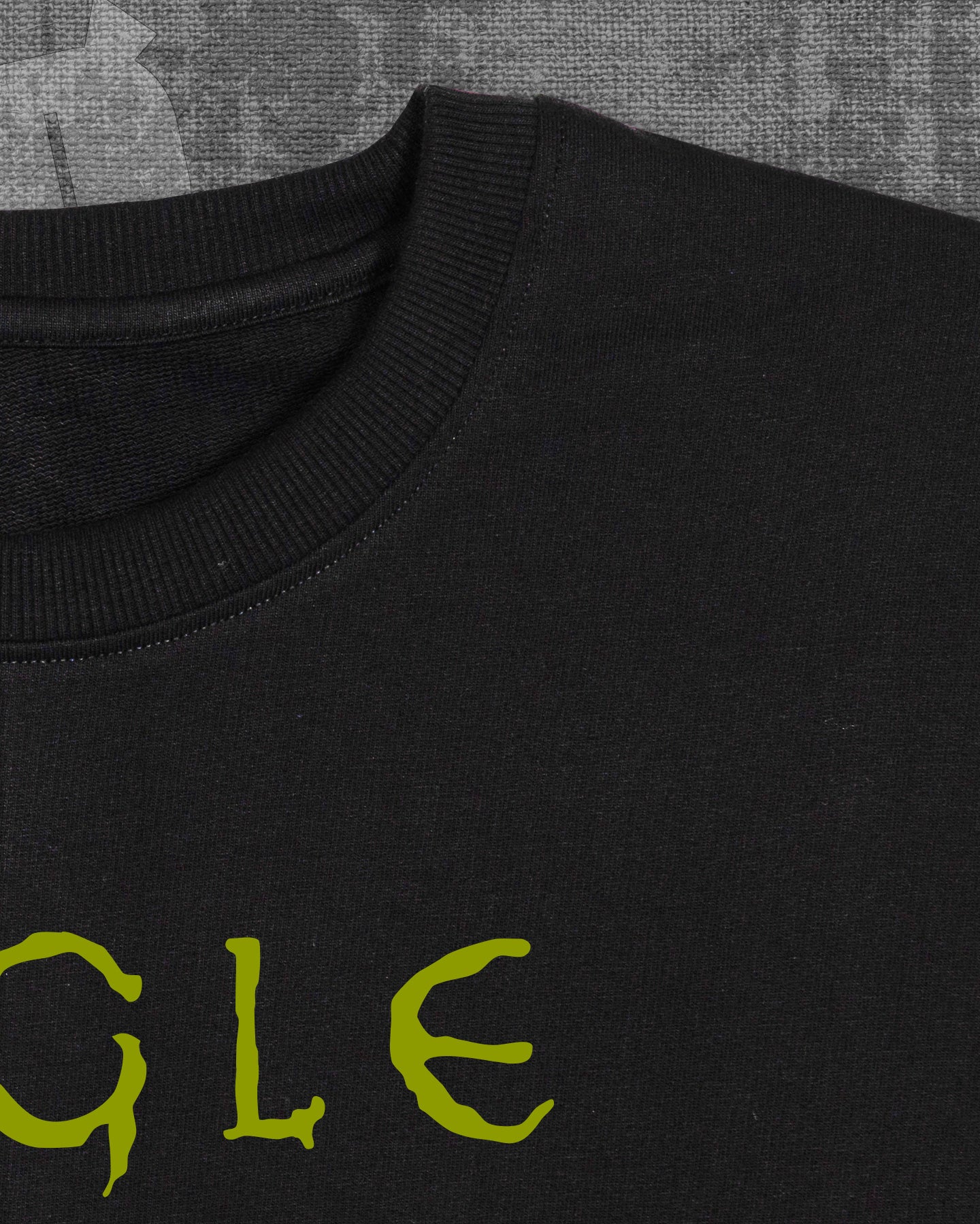 Jungle Black Oversized T-shirt