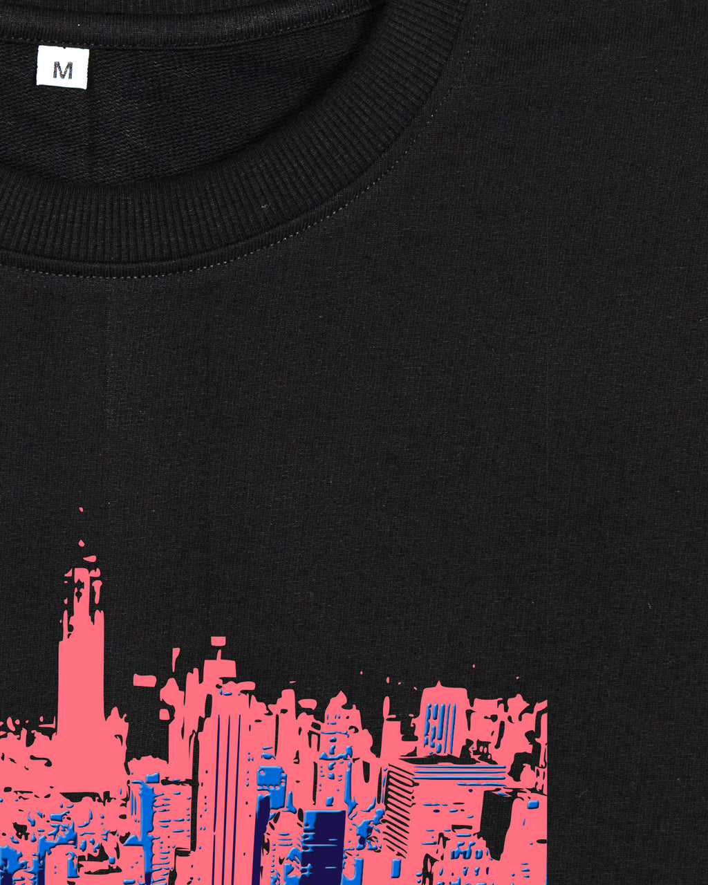 New York Black Oversized T-shirt