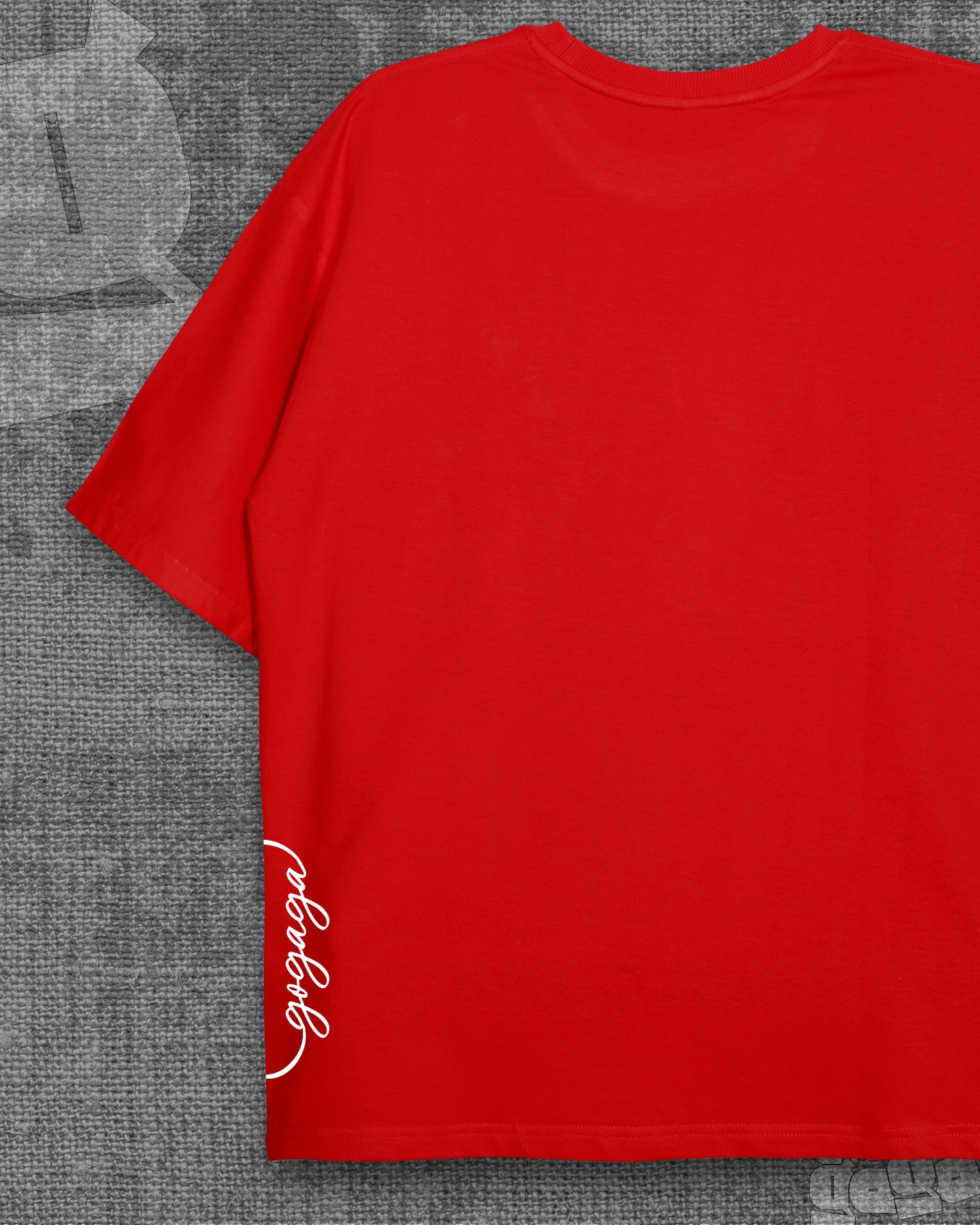 Gogaga Red Oversized T-shirt