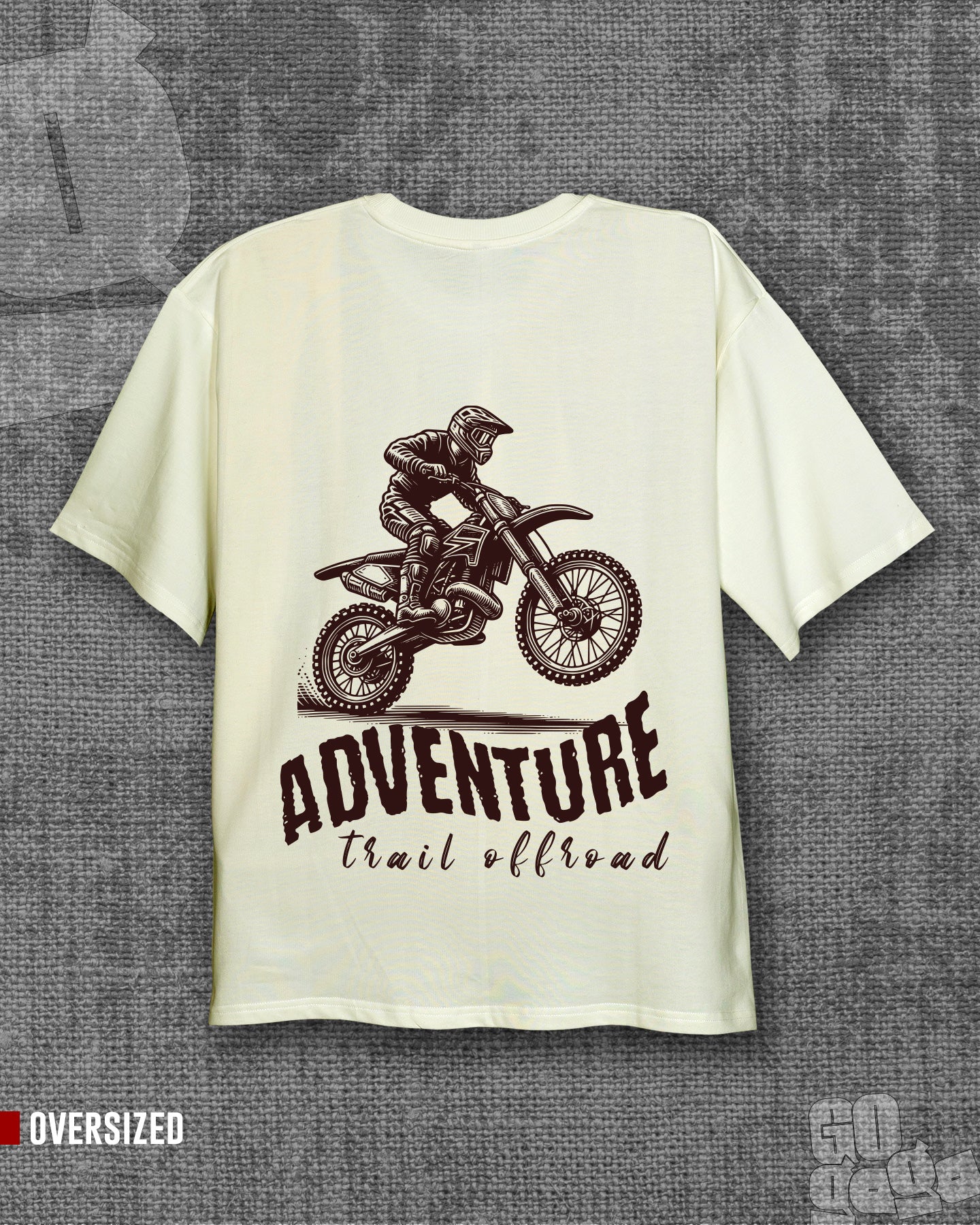 Adventure Off-white Oversized T-shirt