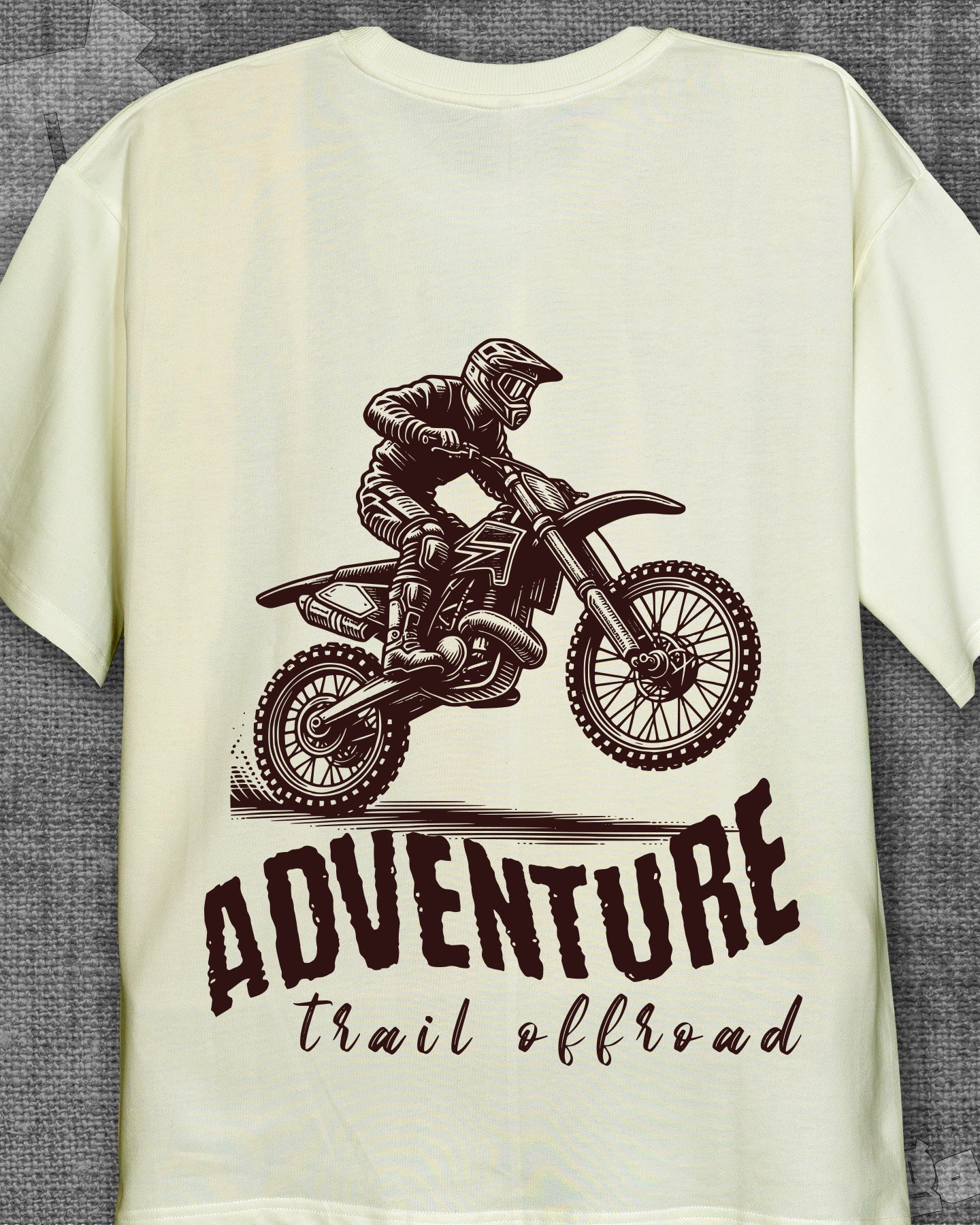 Adventure Off-white Oversized T-shirt